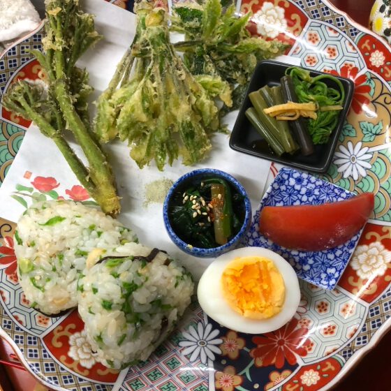 山菜を使ったいろんな料理